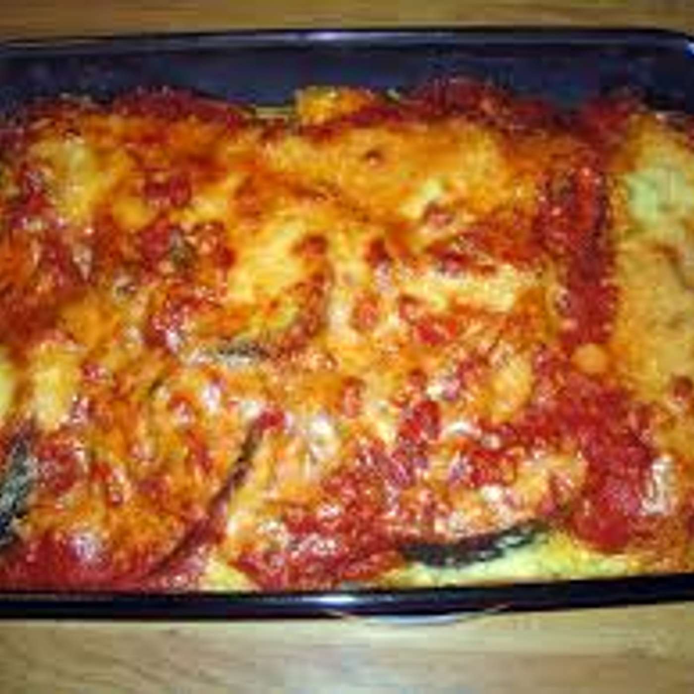 Gratin d’aubergines express