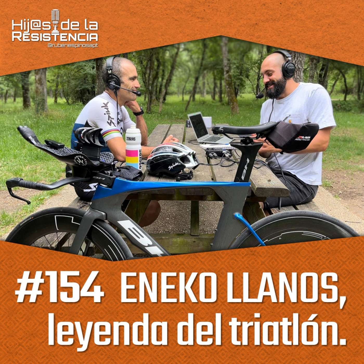 #154 ENEKO LLANOS, leyenda del triatlón