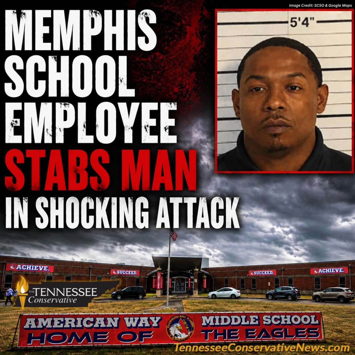 Memphis School Employee Stabs Man In Shocking Attack