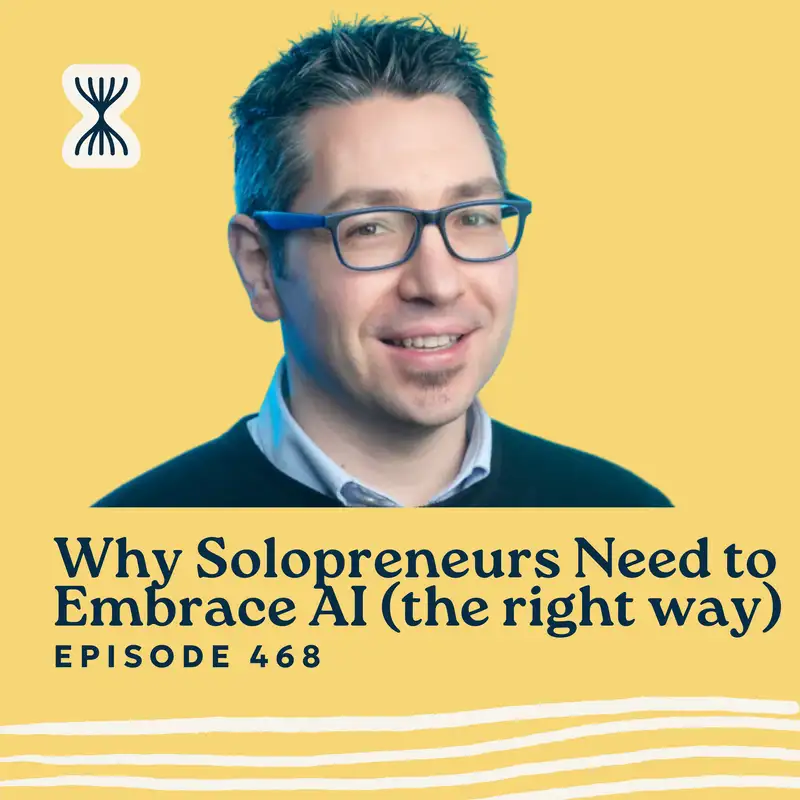 Why Solopreneurs Need to Embrace AI (the right way) with Damien Schreurs