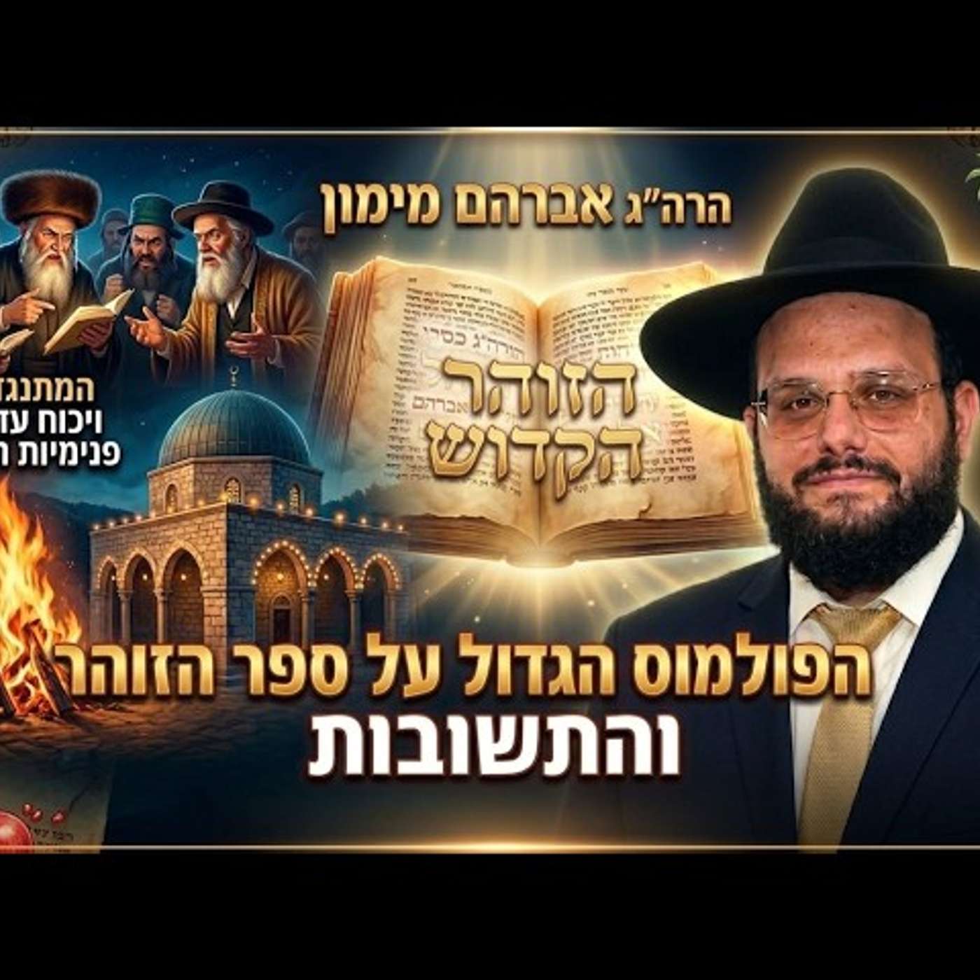 תעלומת הזוהר כיצד הוא התגלה פתאום לפני 700 שנה, ולמה היו חכמים שהתנגדו לו? הרב אברהם מימון episode artwork
