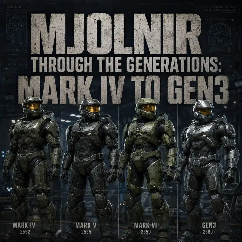 Mjolnir Through the Generations: Mark IV to GEN3