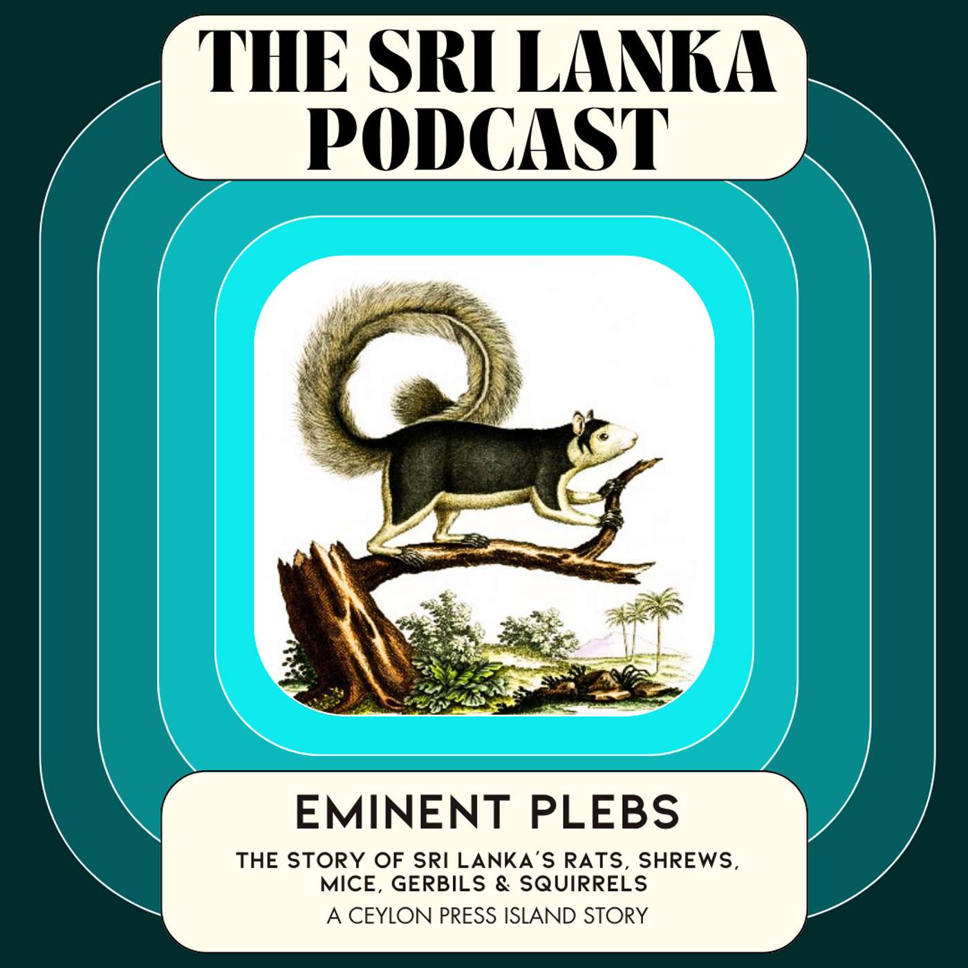 Eminent Plebs: The Story of Sri Lanka’s Rats, Shrews, Mice, Gerbils & Squirrels. A Ceylon Press Island Story episode artwork