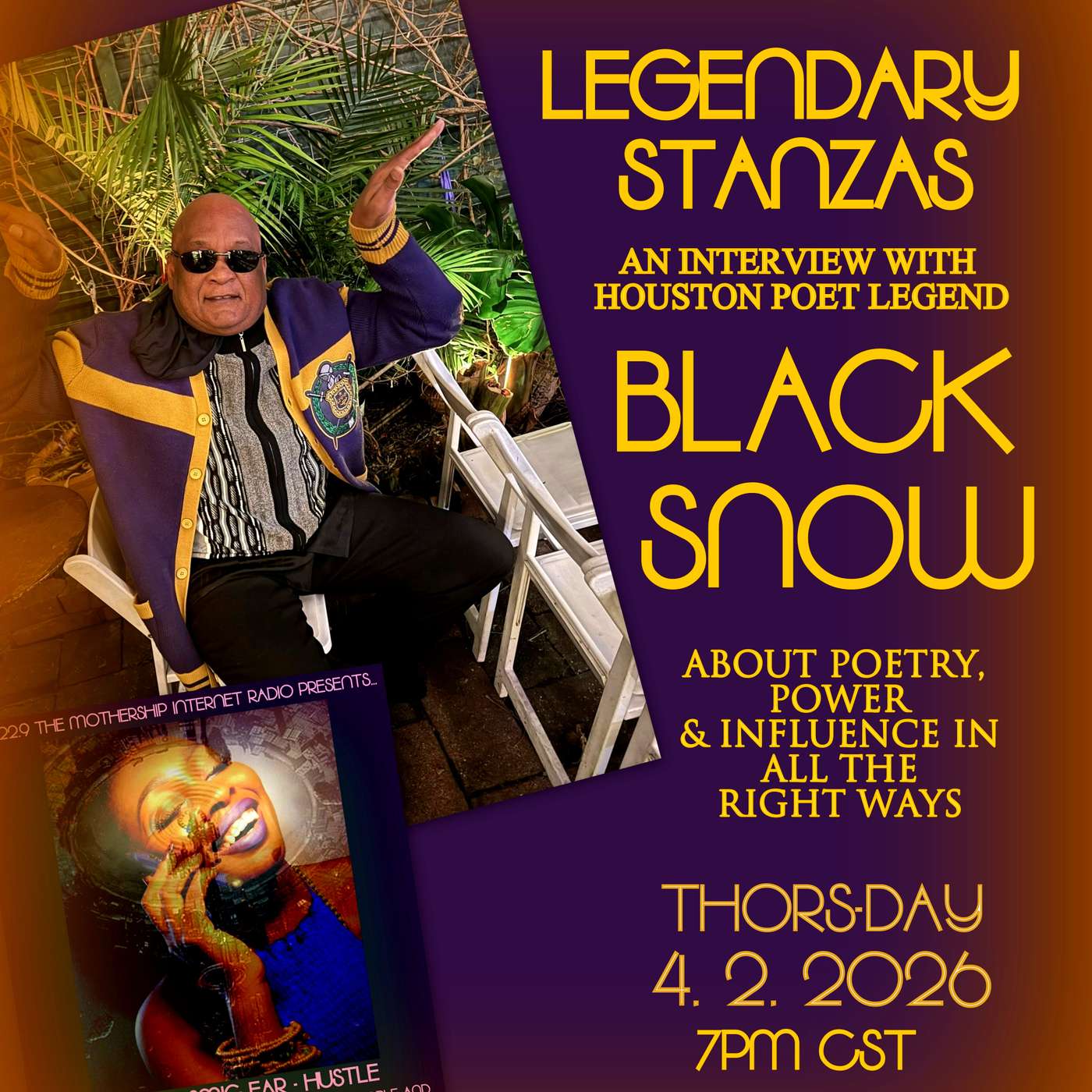 Legendary Stanzas: An Interview with Poet Legend Black Snow episode artwork
