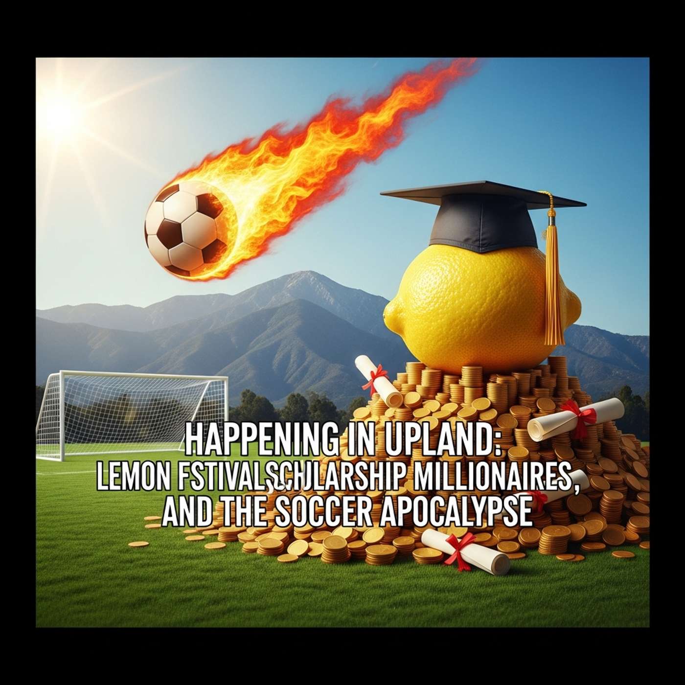 Happening in Upland: Lemon Festivals, Scholarship Millionaires, and the Soccer Apocalypse episode artwork