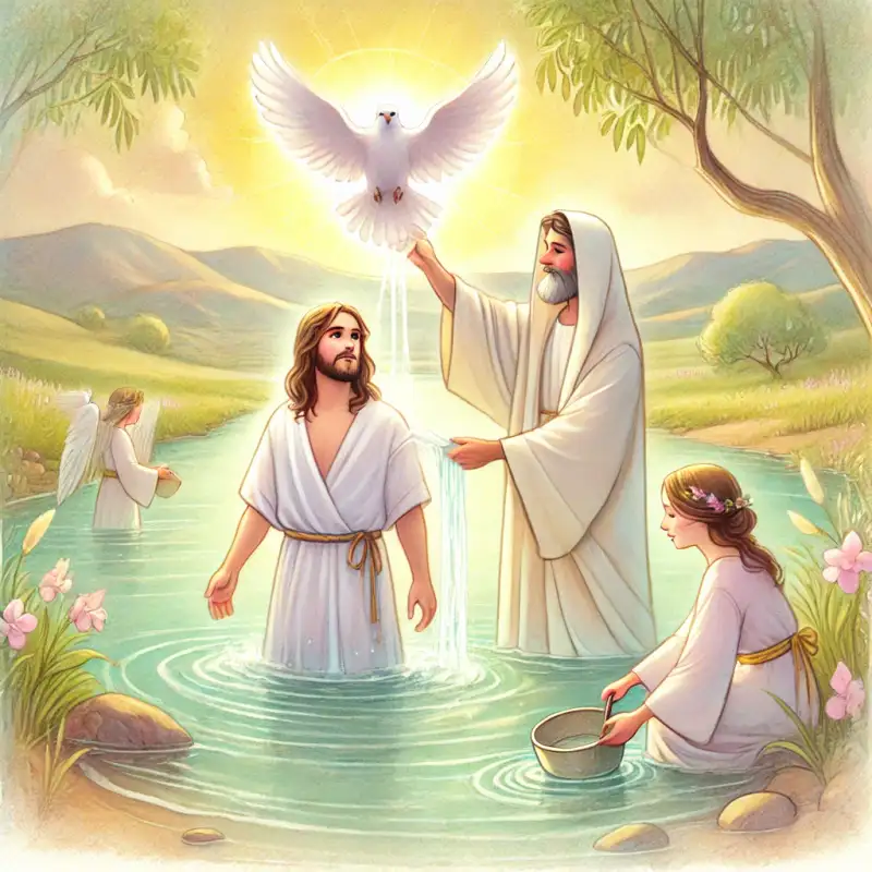 Historier fra Maram | En vinterdag på øya Maram: Historien om Herrens dåp