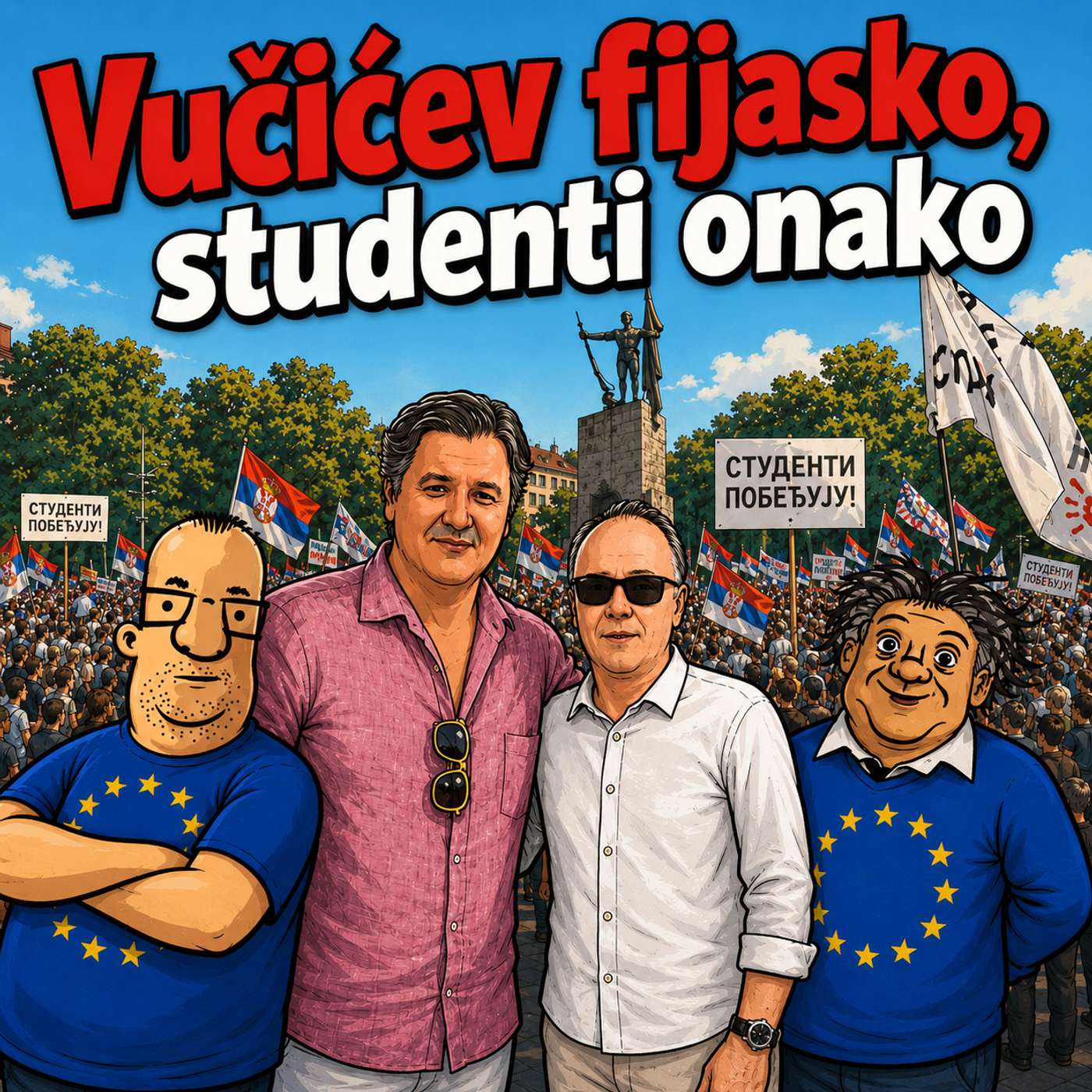 Vučićev fijasko u Beogradu i studentski miting u Kraljevu episode artwork