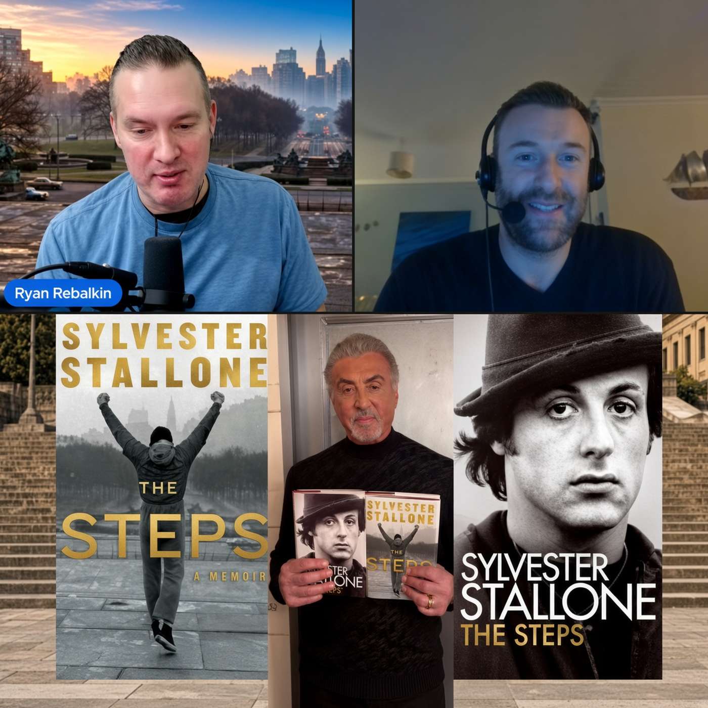 Sylvester Stallone - The Steps | Step One | Juilliard and Stallone Cleans Lion Cages