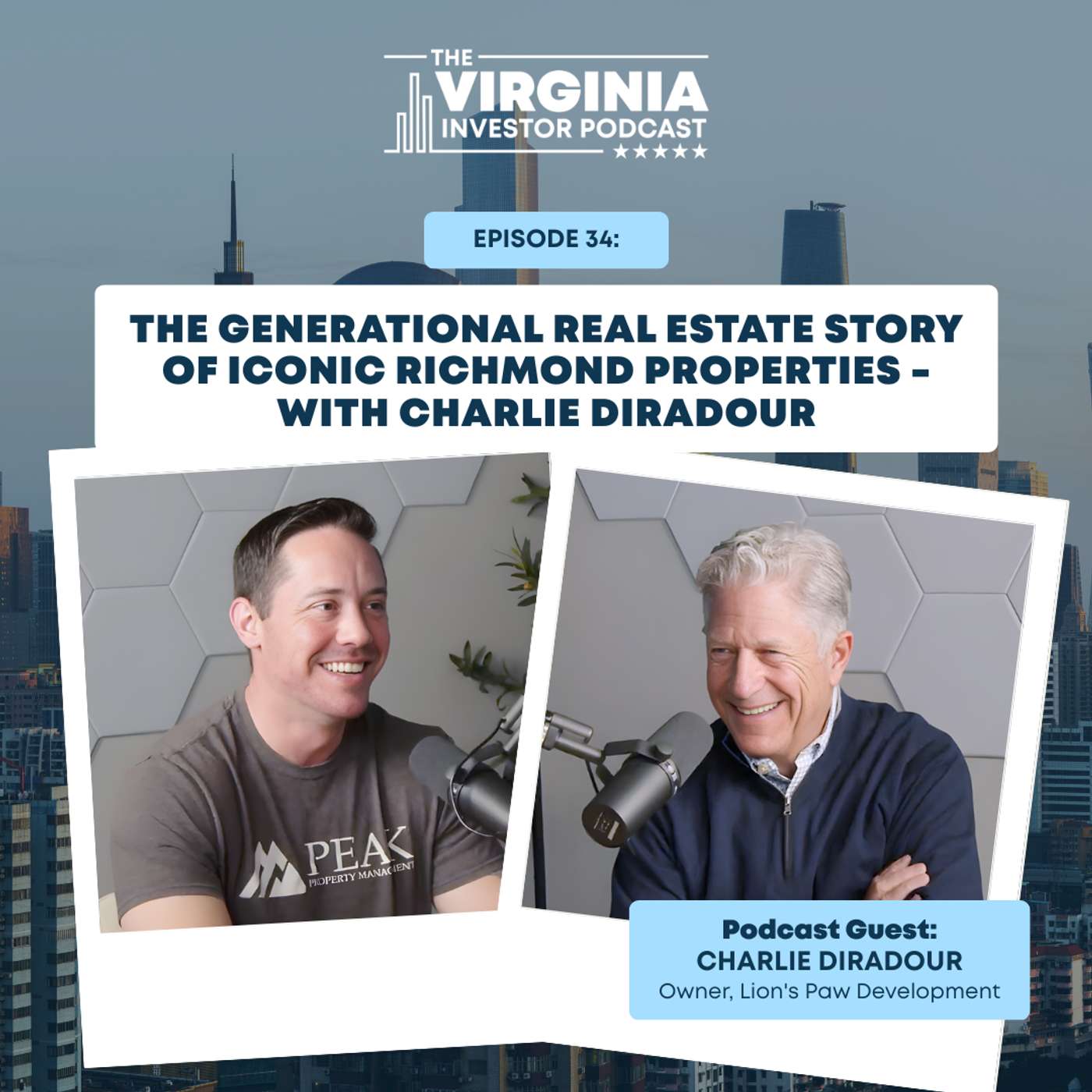 EP34:The Generational Real Estate Story Of Iconic Richmond Properties - with Charlie Diradour