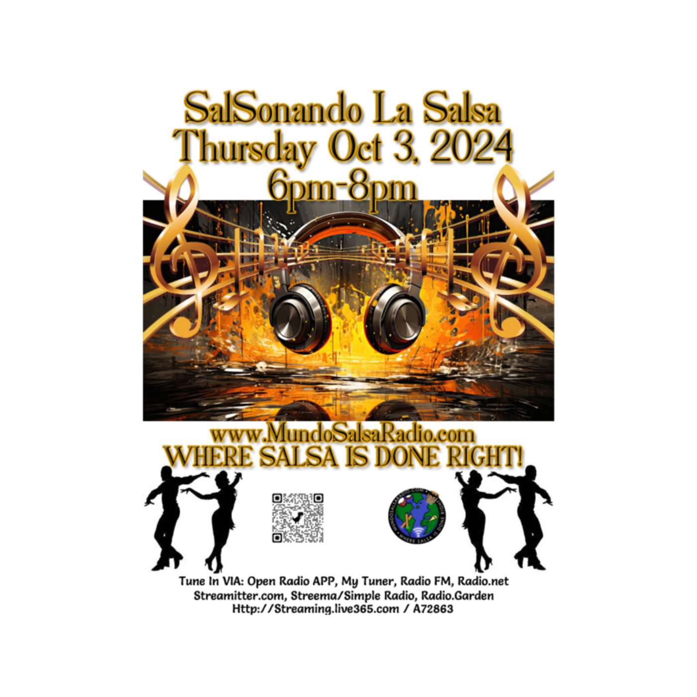 SalSonando La Salsa DJ Eddie Oct 3 2024 Show # 83 episode artwork