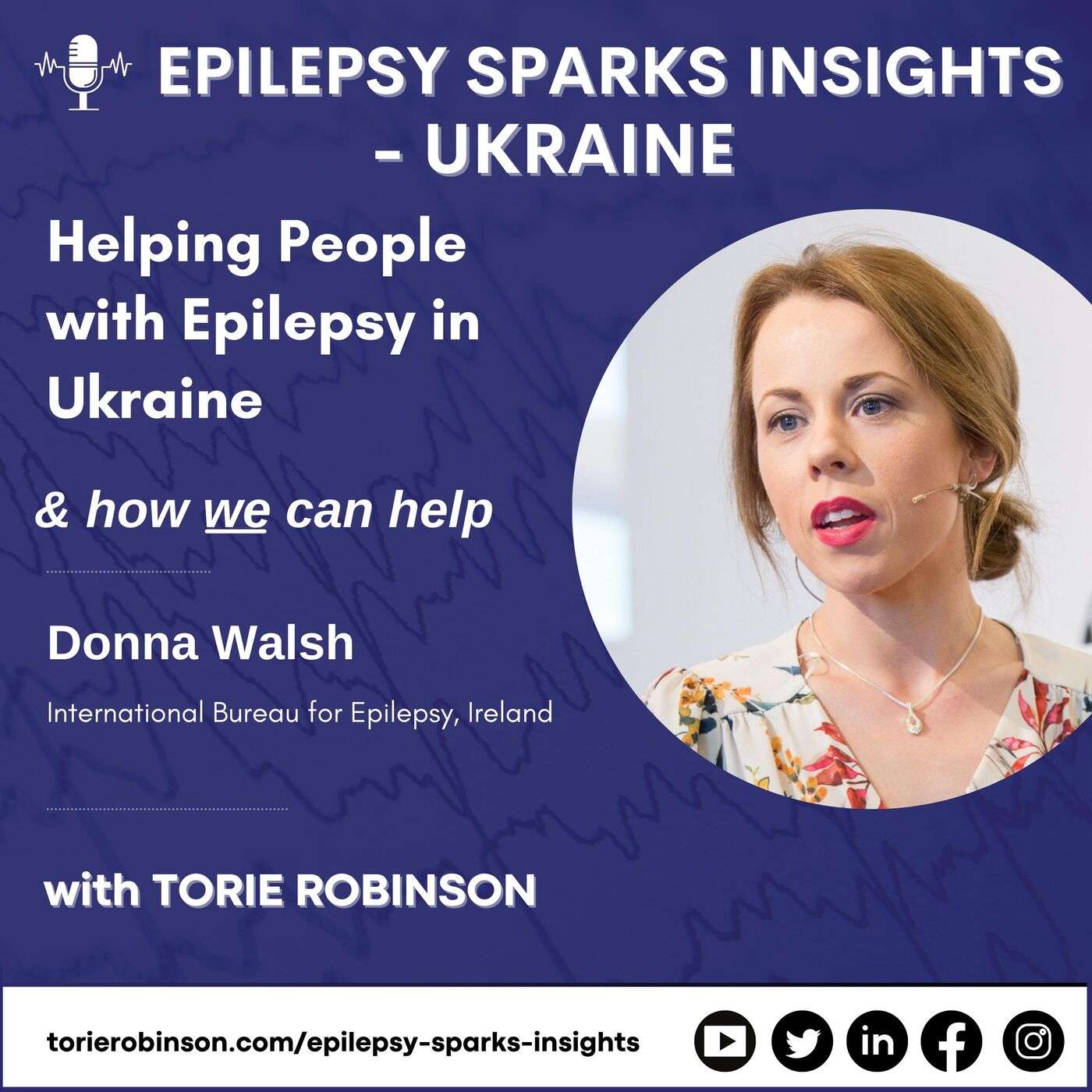 Ukraine Special #4: Helping People With Epilepsy In Ukraine - Donna Walsh episode artwork