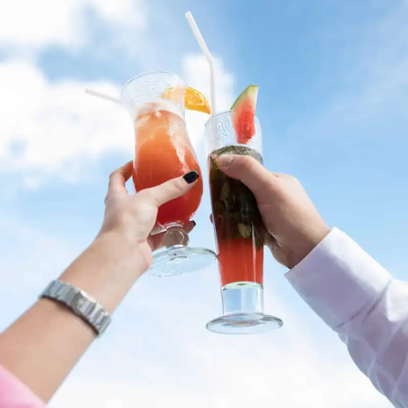 Let's drink to this! ✌