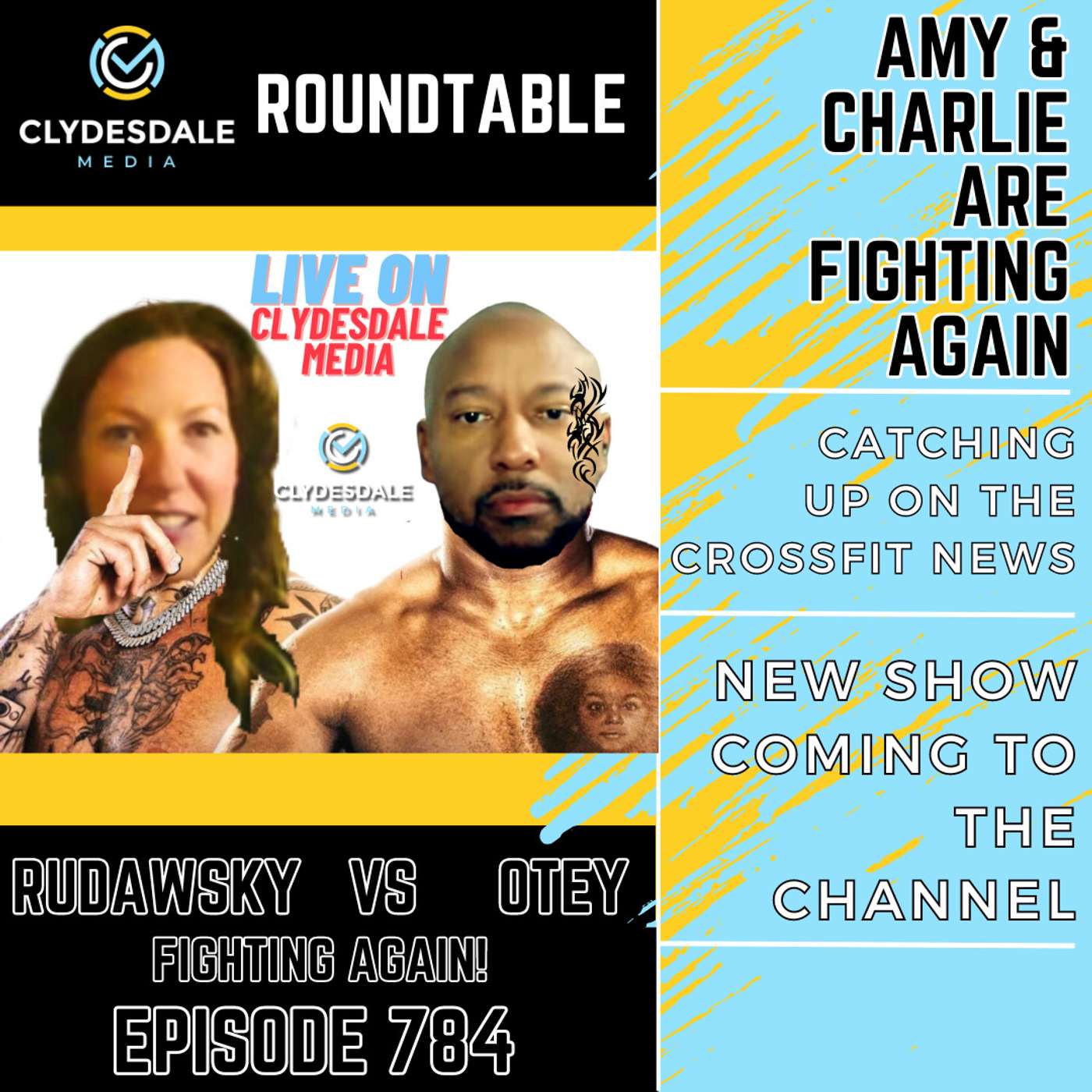Clydesdale Media Roundtable - Amy & Charlie are Fighting Again! episode artwork