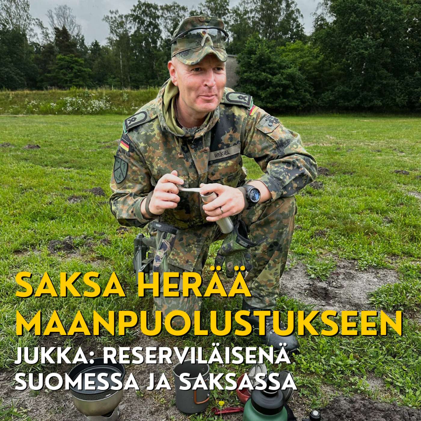 Reserviläisenä Suomessa ja Saksassa - Saksa herää maanpuolustukseen - Jukka Weigel