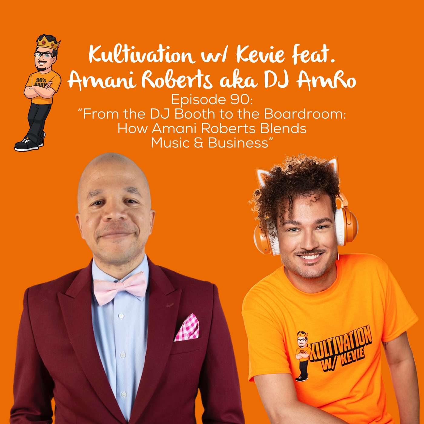 From the DJ Booth to the Boardroom: How Amani Roberts Blends Music & Business | Ep. 90 episode artwork