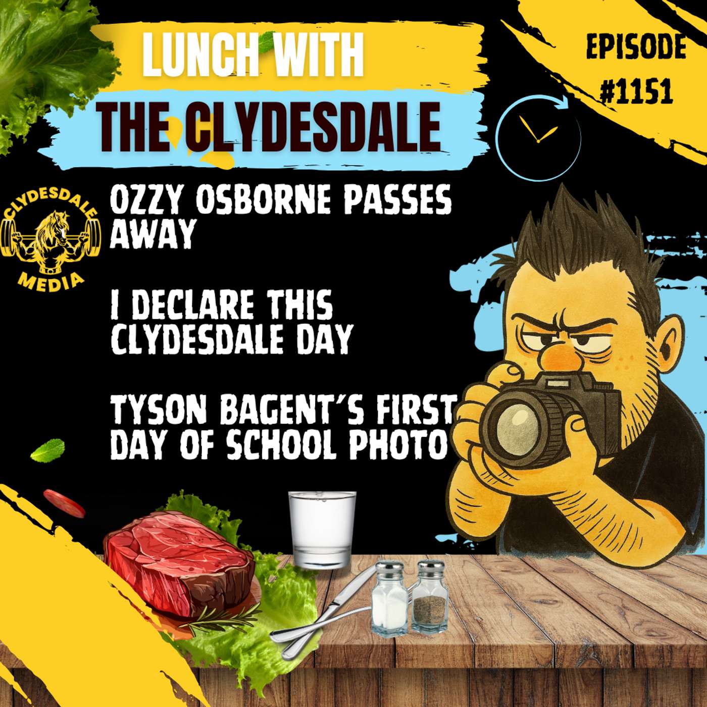 Lunch with the Clydesdale - I Declare Today Clydesdale Day!!! episode artwork