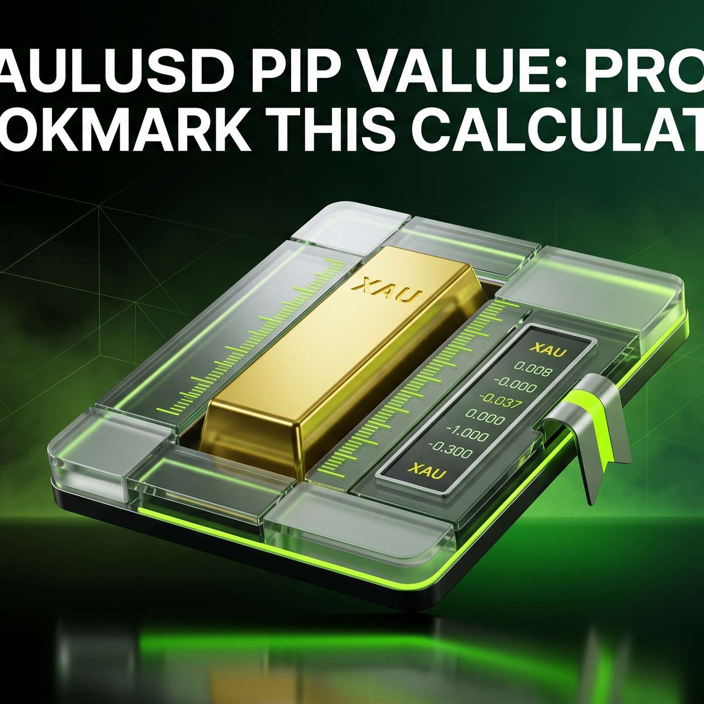 XAUUSD Pip Value: Pros Bookmark This Calculator