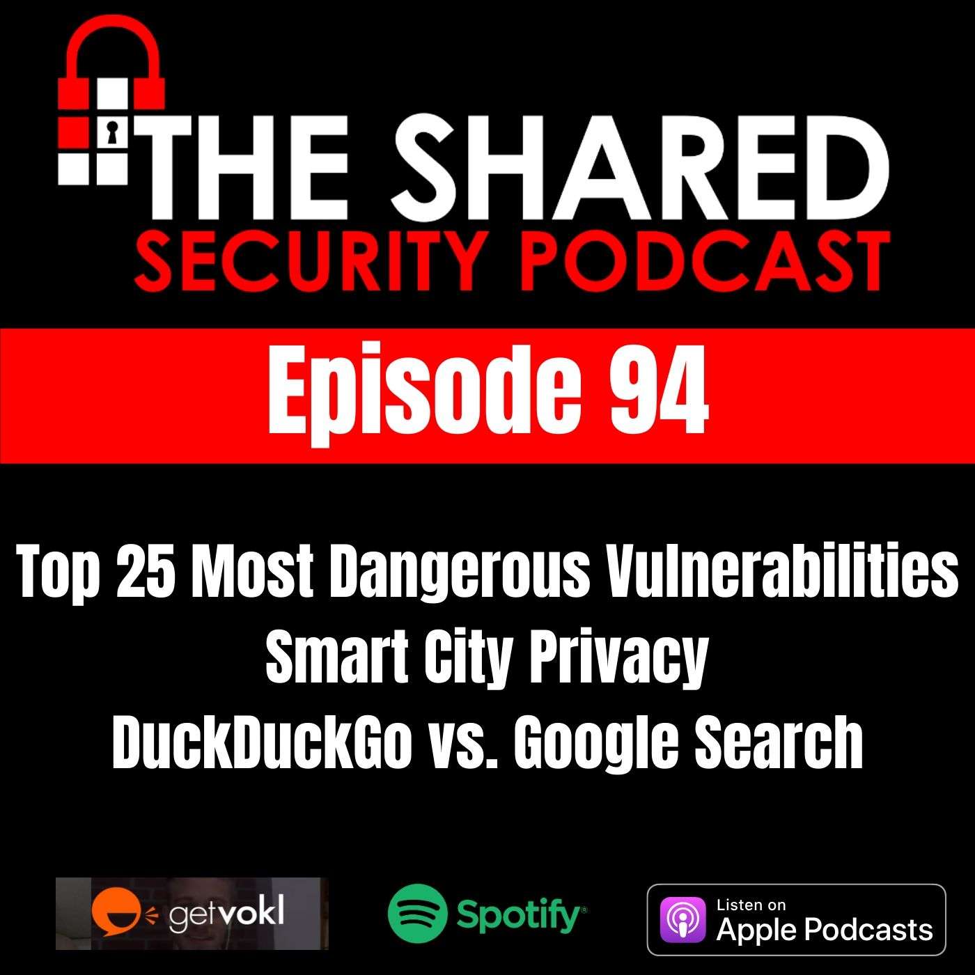 Top 25 Most Dangerous Vulnerabilities, Smart City Privacy, DuckDuckGo vs. Google episode artwork