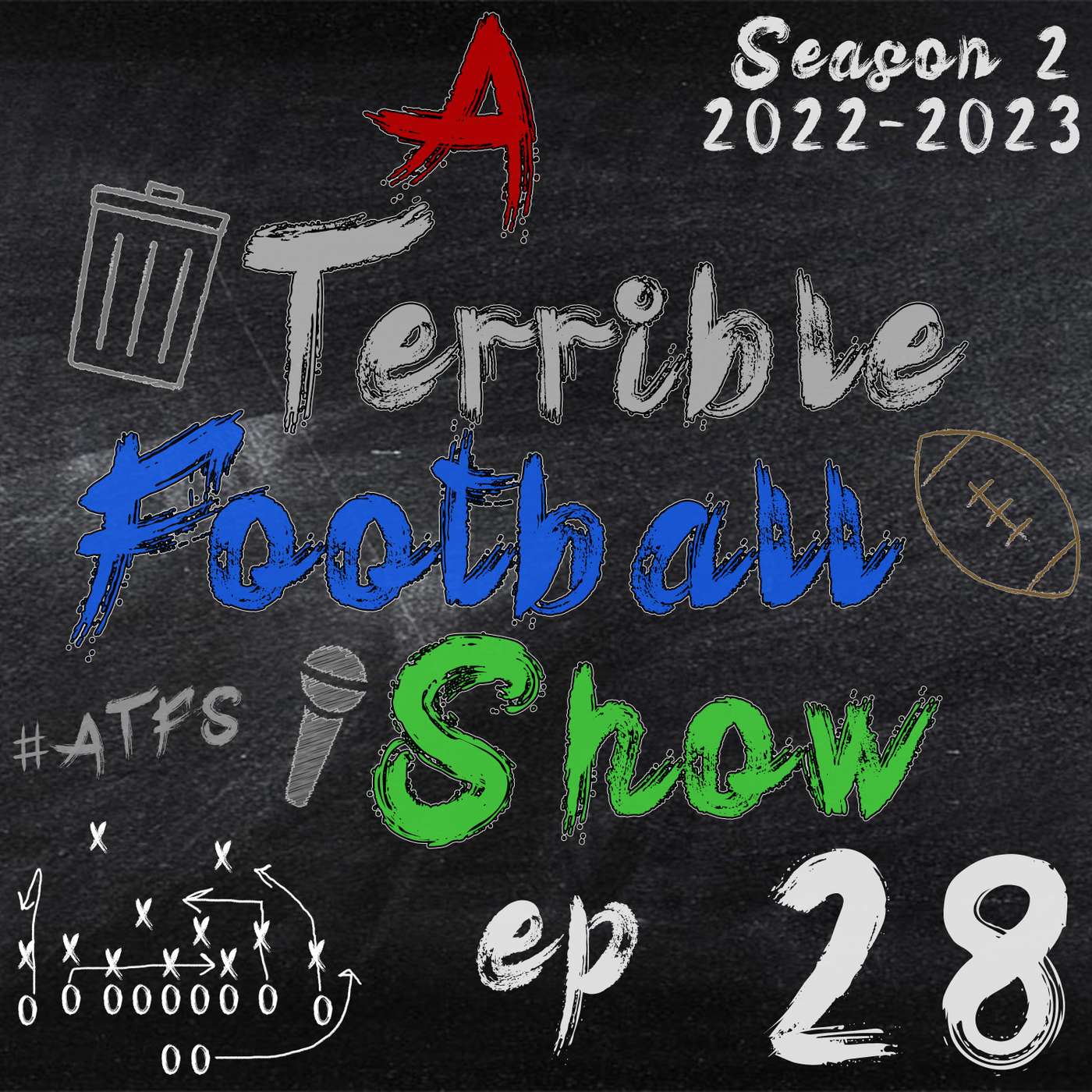 A Terrible Football Show LIVE for the 2022 NFL Draft | ATFS 28 episode artwork