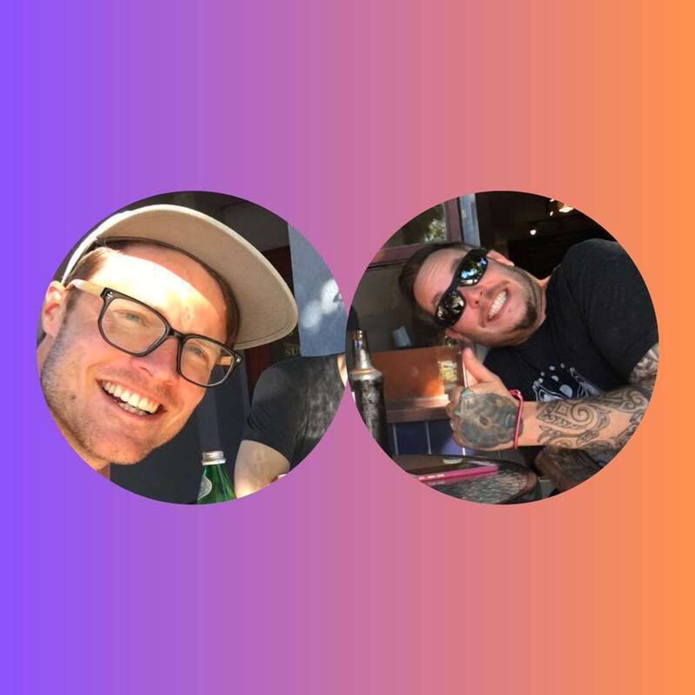 Paul Jarvis and Justin Jackson catch up episode artwork