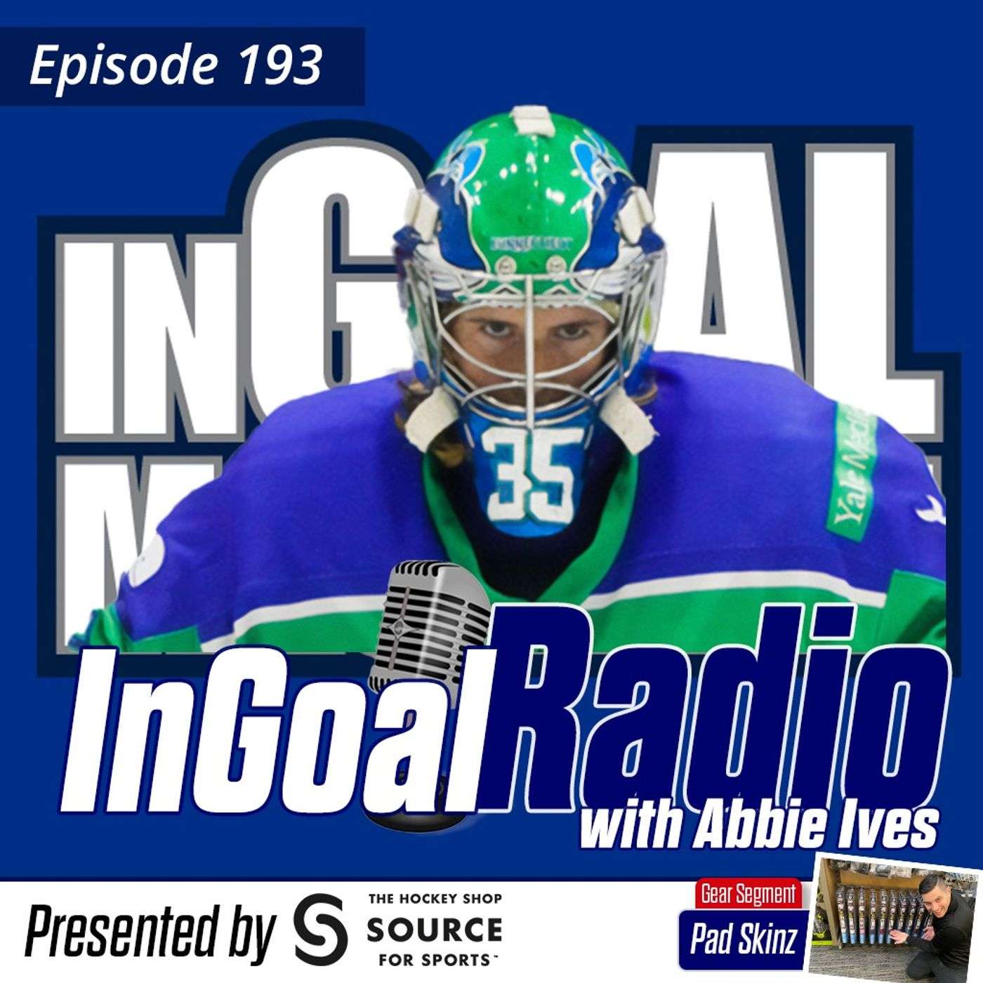 Episode 193 with Abbie Ives plus PadSkinz episode artwork