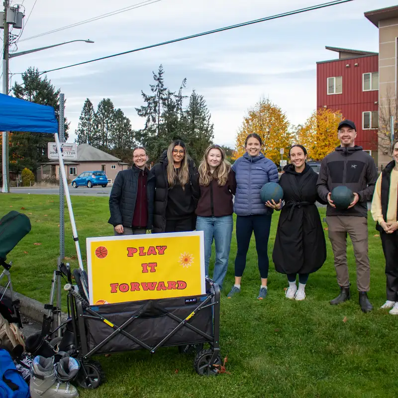 VIU nursing students are setting out to make sure all kids have the chance to play sports