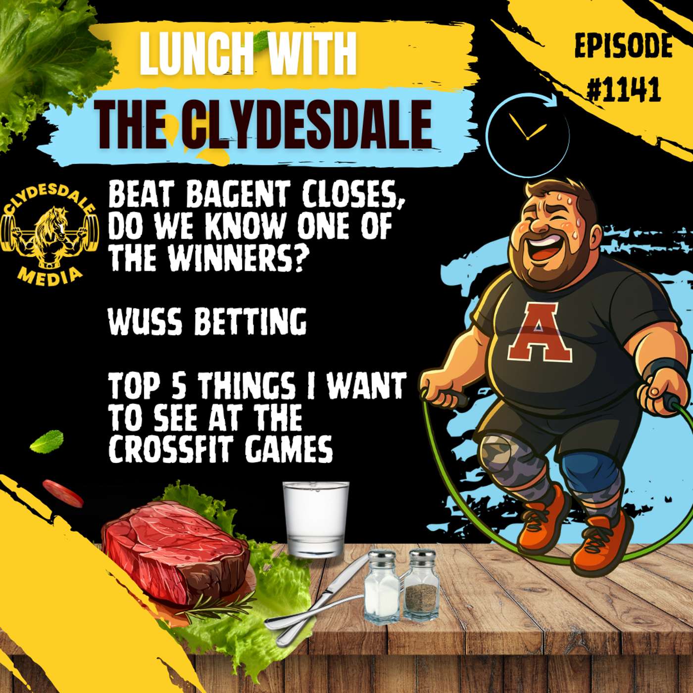Lunch with the Clydesdale - Did Someone We Know Beat Bagent??? episode artwork