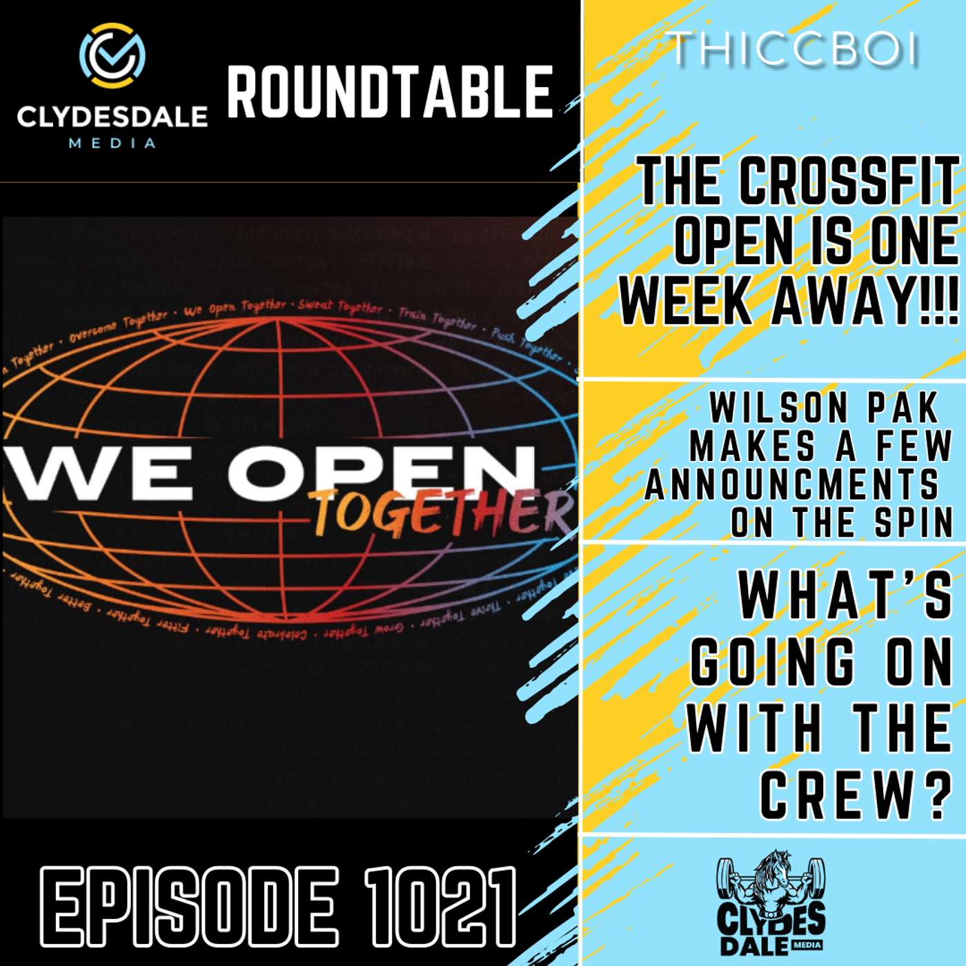 The Clydesdale Media Roundtable - The CrossFit Season is Upon Us episode artwork