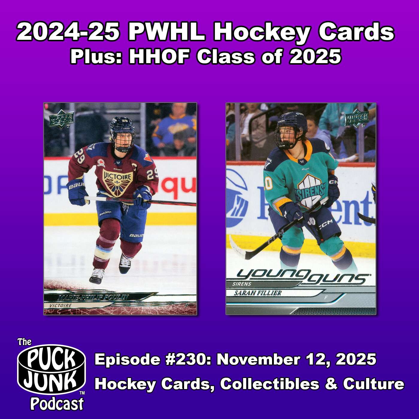 2024-25 PWHL Hockey Cards 2024-25 PWHL Hockey Cards