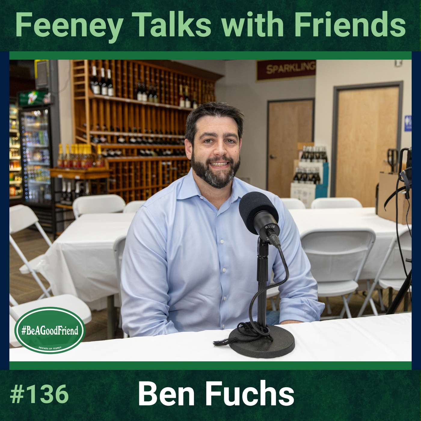 Feeney Talks With Friends