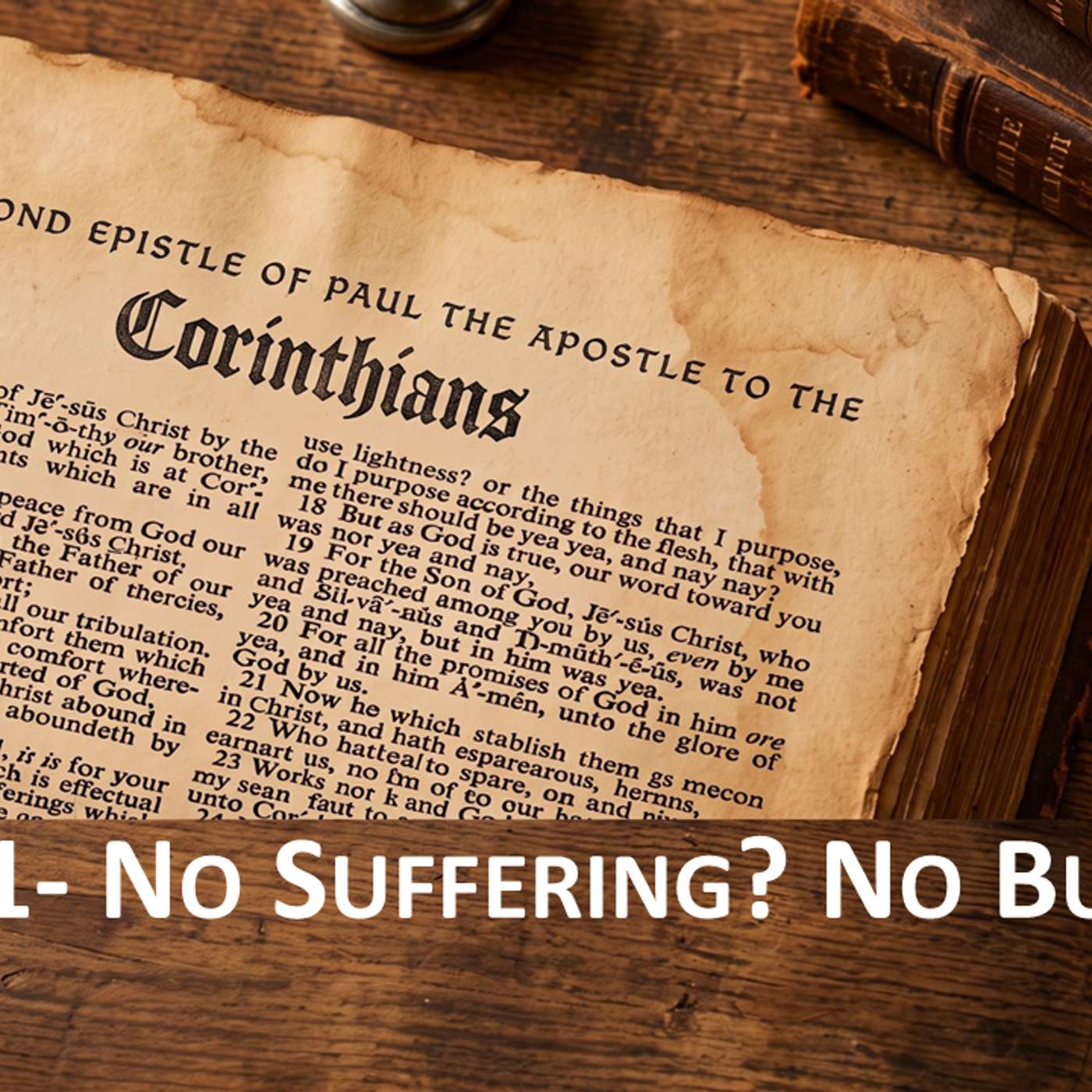 2 Corinthians No. 1- No Suffering? No Bueno!