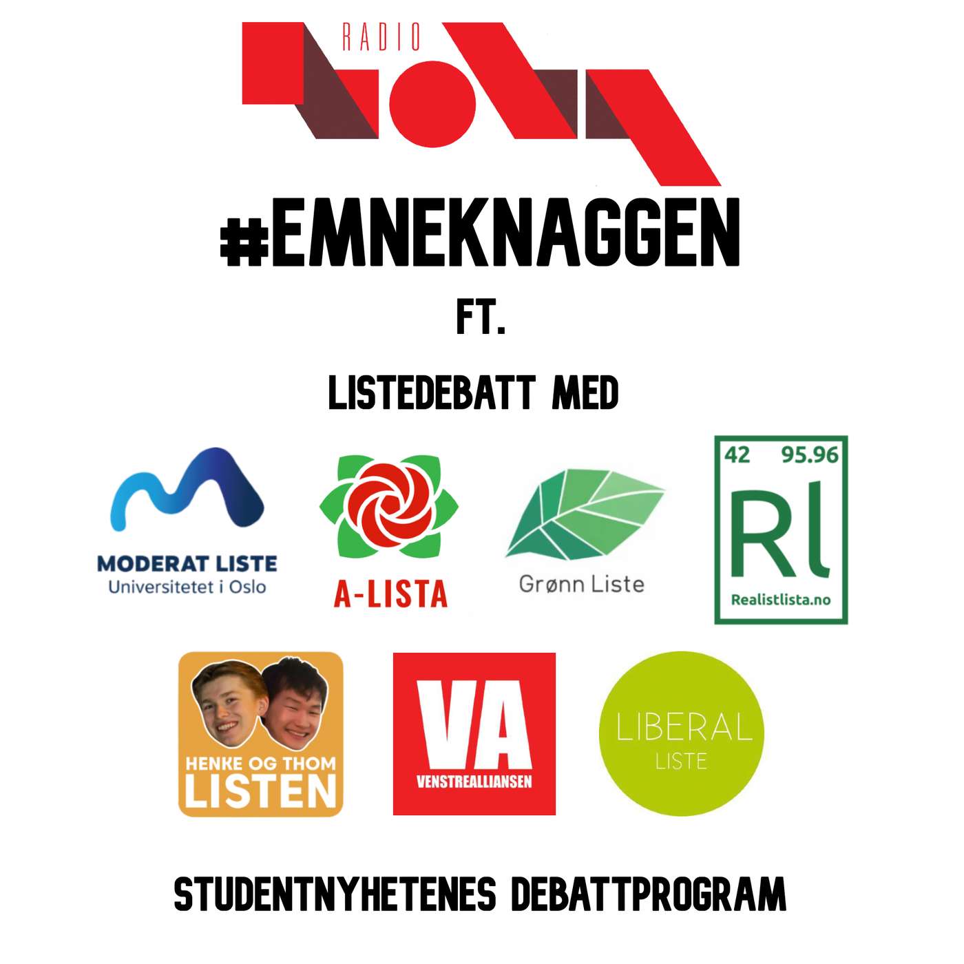 #Emneknaggen: Listedebatt på Universitetet i Oslo episode artwork