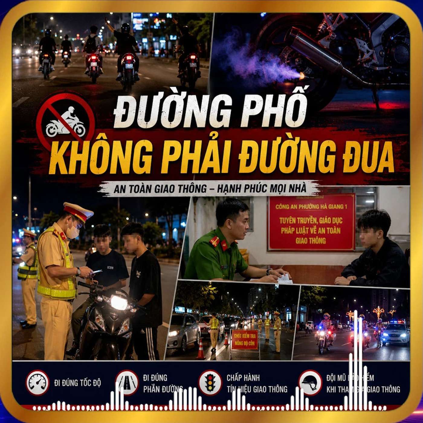 Đường phố không phải đường đua