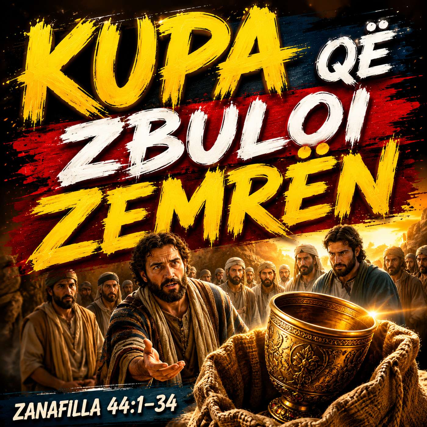 KUPA NË THESIN E BENIAMINIT Prova e Fundit — dhe Njeriu që Ofroi Veten Zanafilla 44:1–34 episode artwork