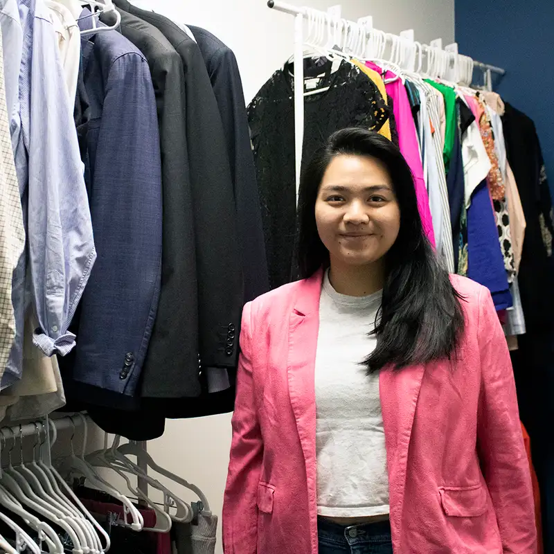 Dress for success: new VIU ‘Career Closet’ offers free professional clothing for students