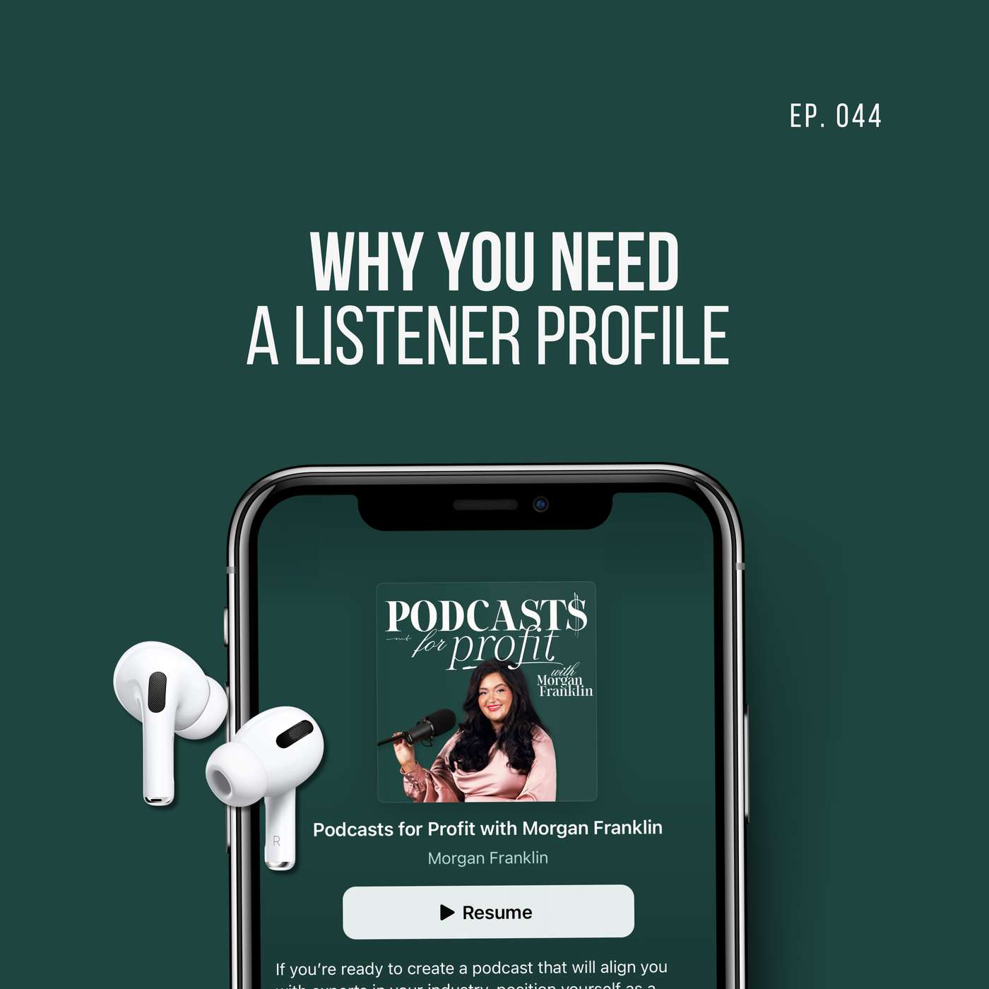 Podcasts for Profit with Morgan Franklin | Podcasting Strategy for Podcasters