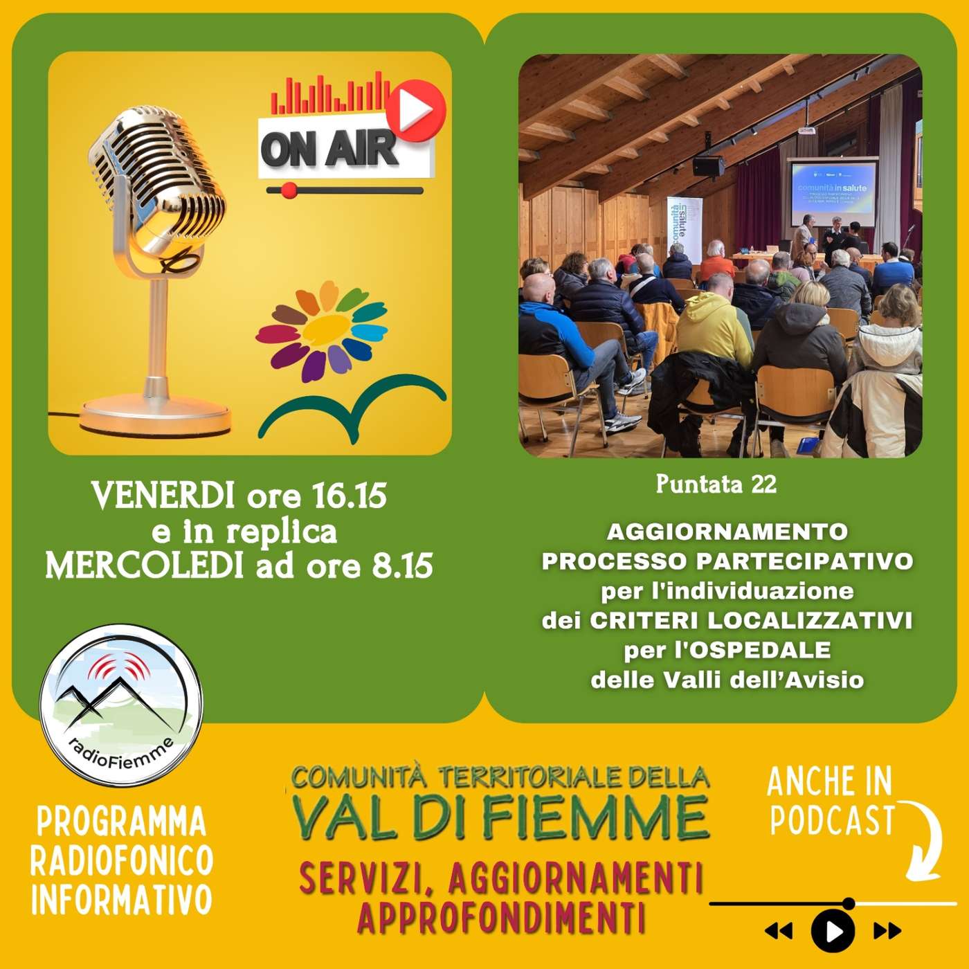 Processo partecipativo per la localizzazione del nuovo ospedale delle Valli dell'Avisio episode artwork