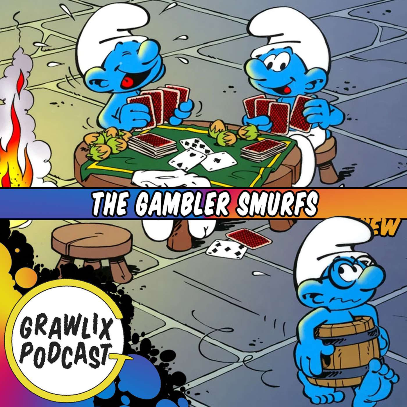 Smurfed - The Gambler Smurfs