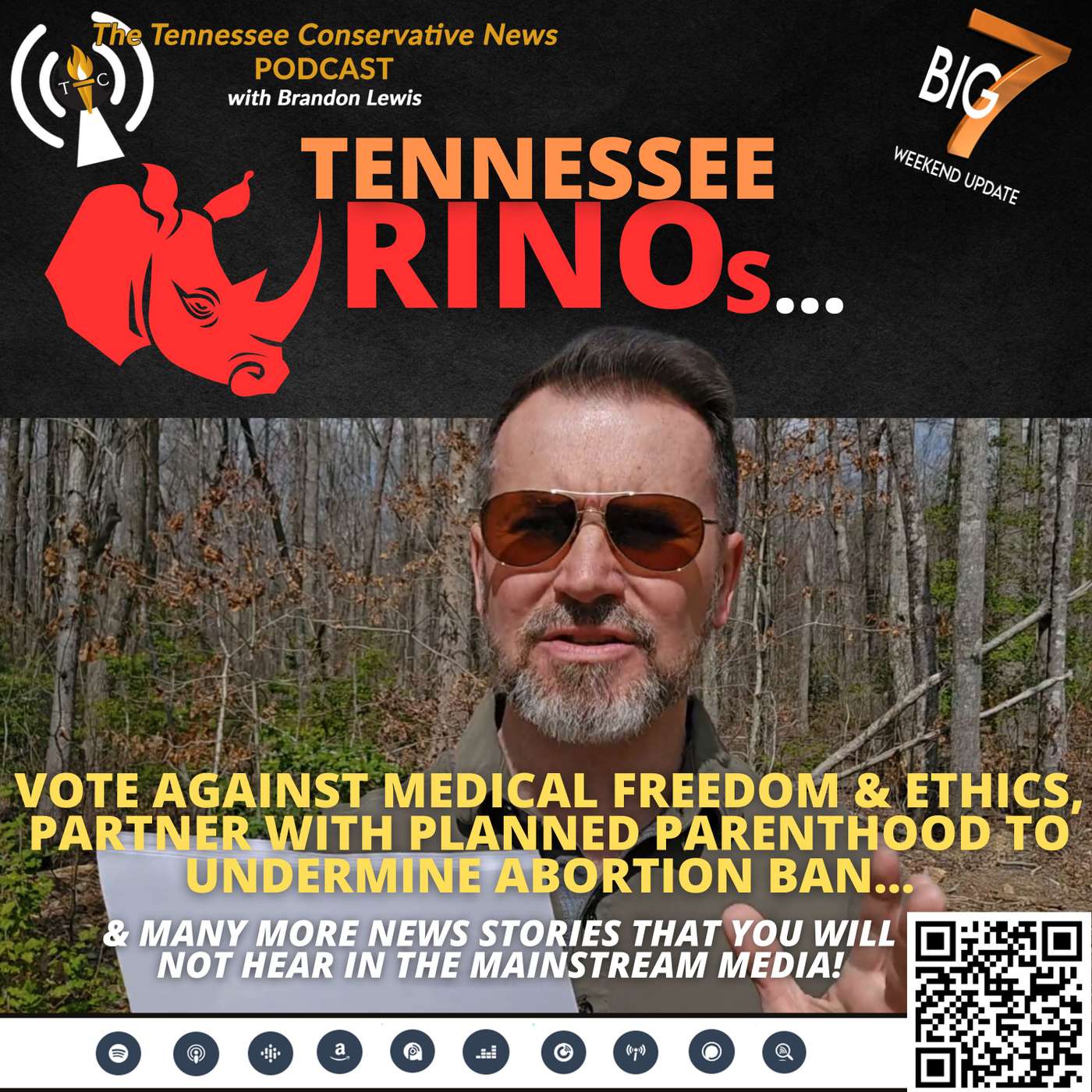 Tennessee RINOs Vote Against Medical Freedom & Ethics, Partner With Planned Parenthood To Undermine Abortion Ban… & Much More On The BIG 7