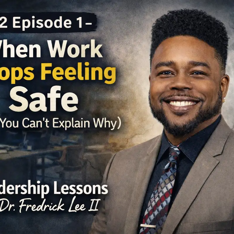 When Work Stops Feeling Safe (But You Can't Explain Why) | Psychological Safety at Work