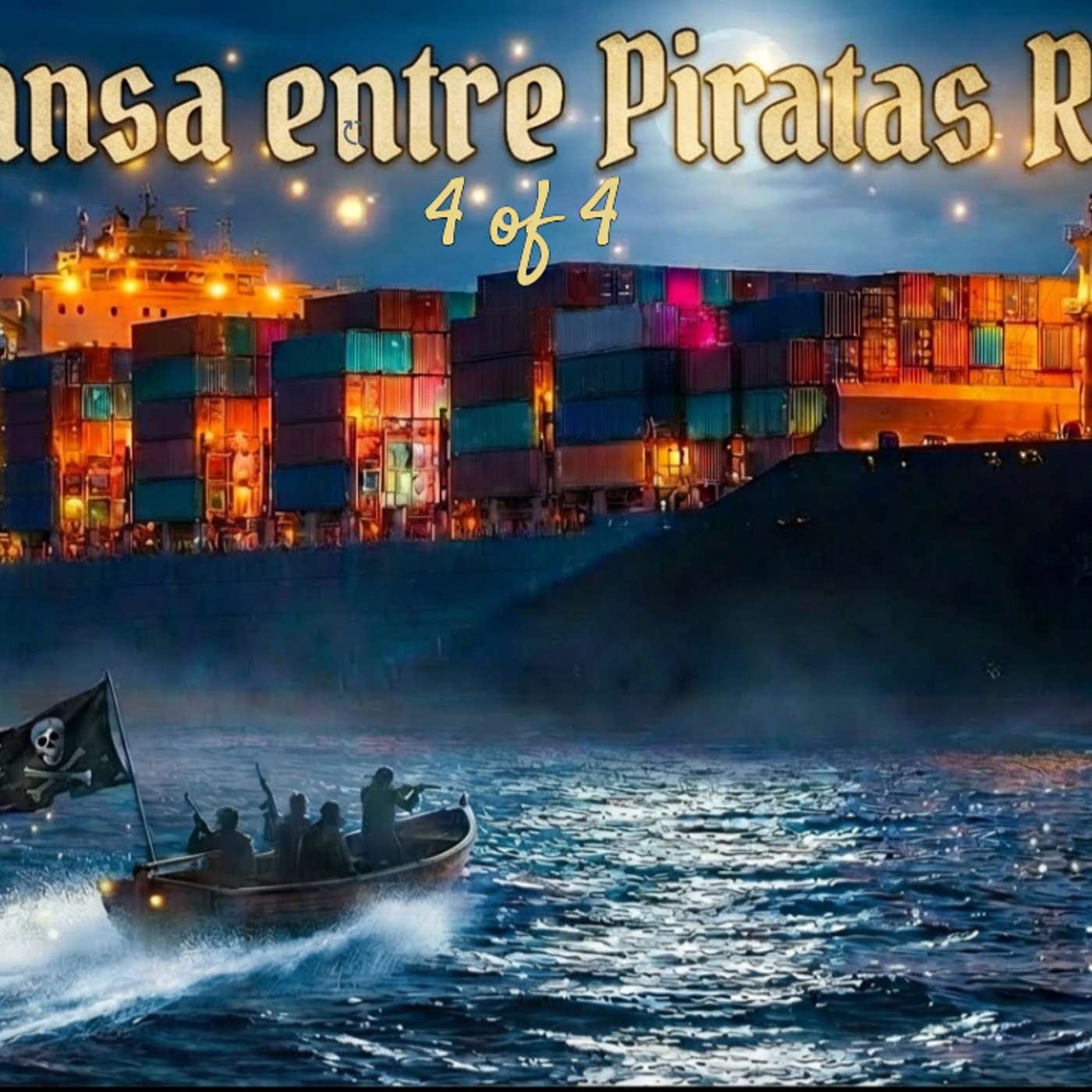 🏴☠️ Piratas Reales de la Actualidad 🦜 | Historia para Dormir con Olas del Mar | Historia Oculta 😴