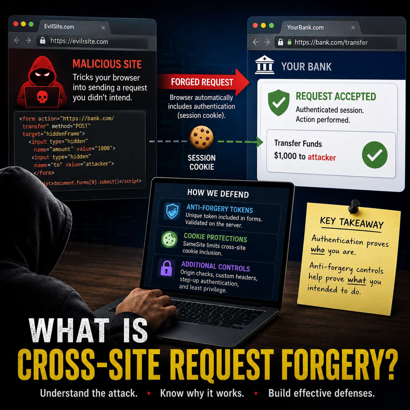 What Is Cross-Site Request Forgery? episode artwork