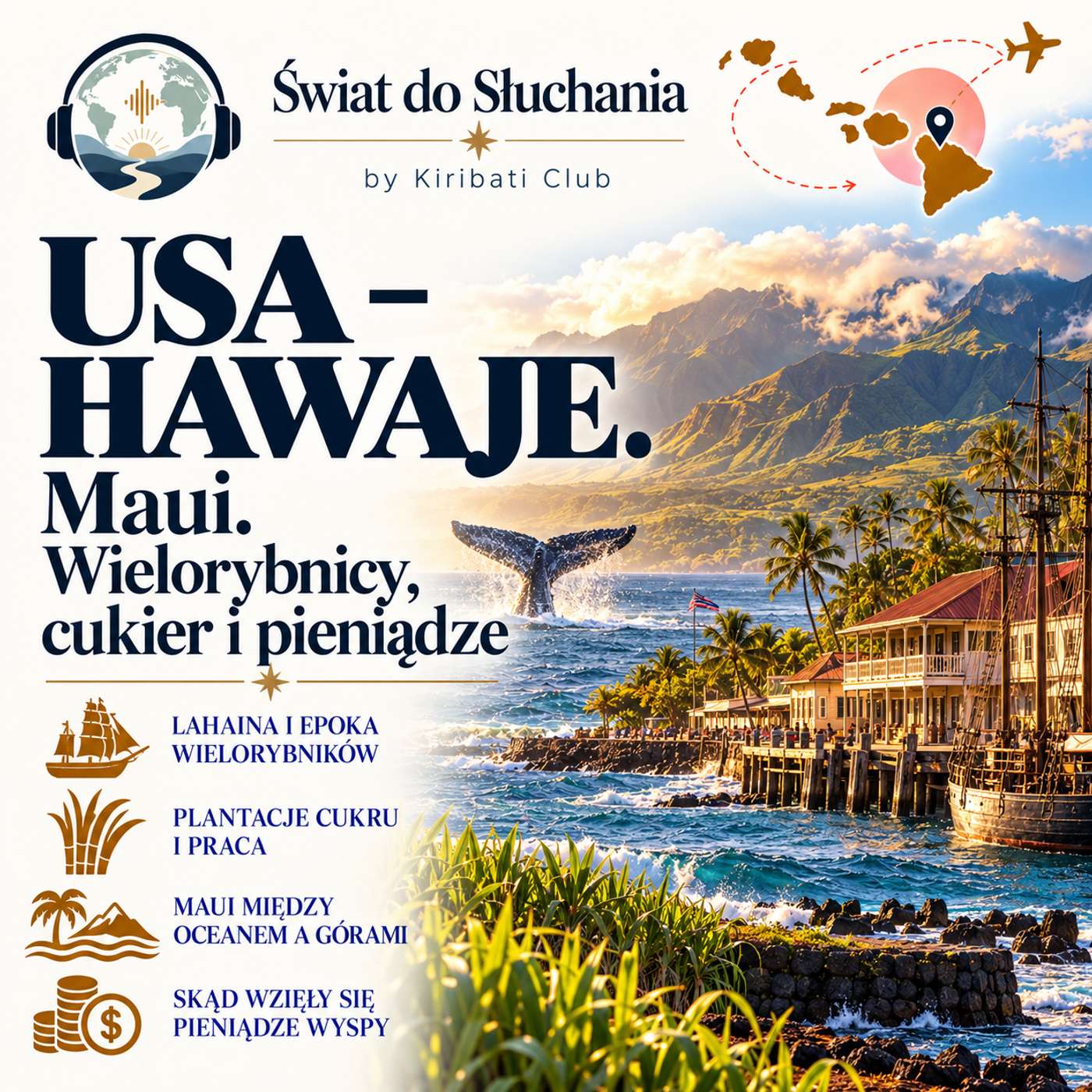 USA - Hawaje. Maui. Wielorybnicy, cukier i pieniądze. episode artwork