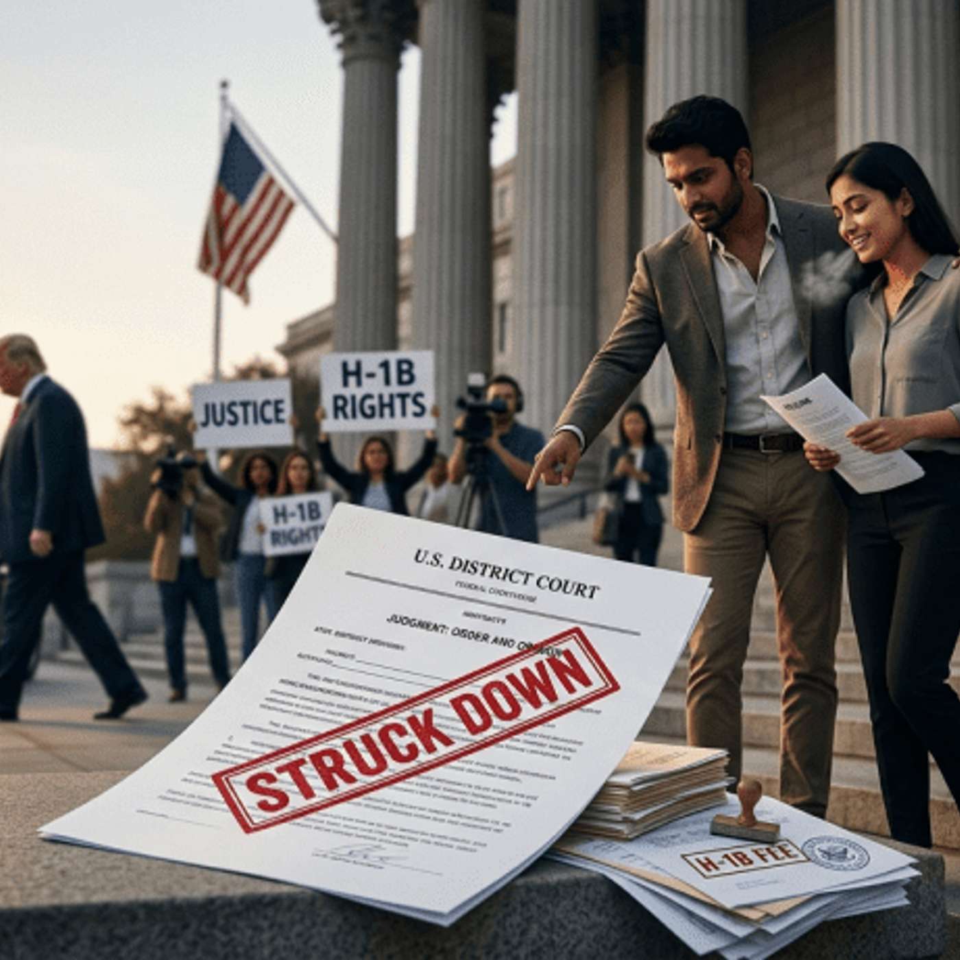 Texas Tech QB Wins Injunction, Court Repeals H1B Fee Boost, Penn Station Revives Beaux Arts, FDA Approves New Sunscreen Ingredient, and more... episode artwork