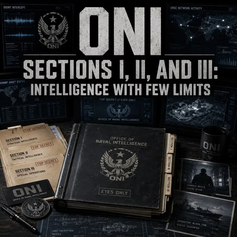 ONI Sections I, II, and III: Intelligence With Few Limits