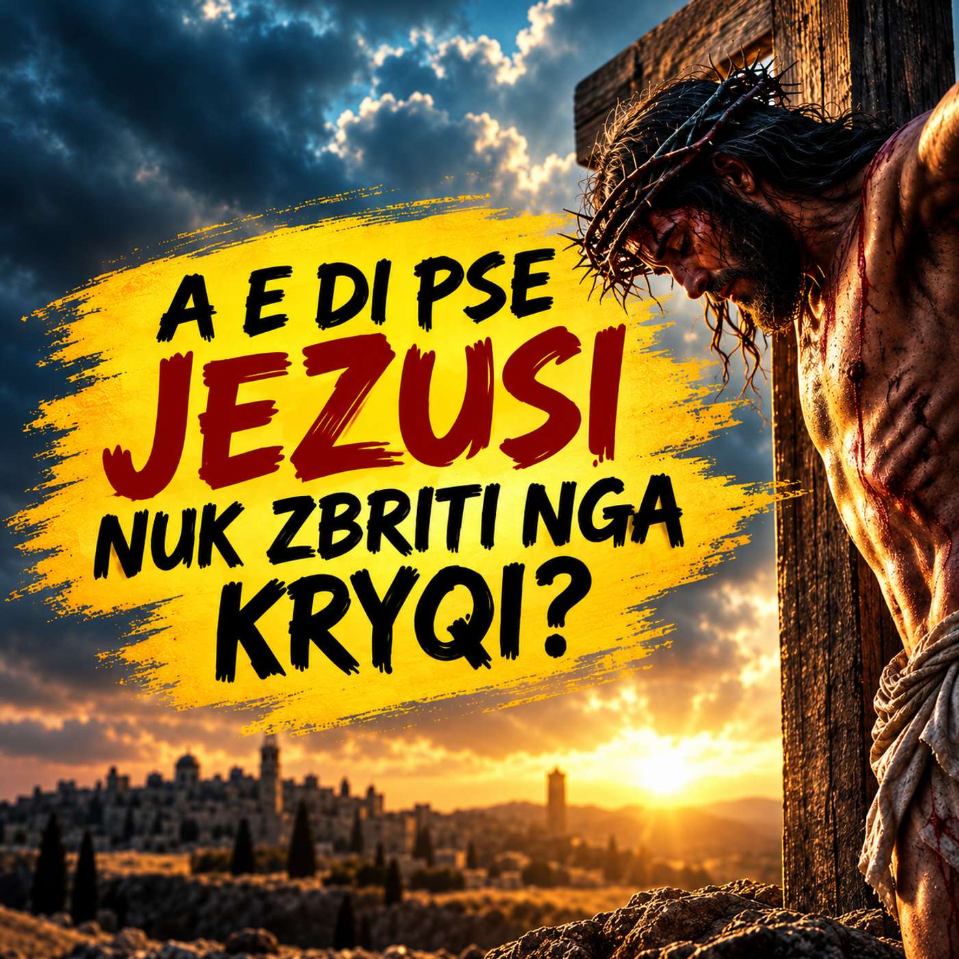 A E DI PSE JEZUSI NUK ZBRITI NGA KRYQI? #Mateu27 episode artwork