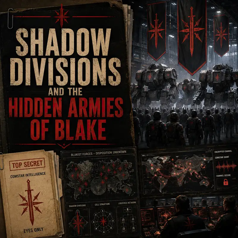 Shadow Divisions and the Hidden Armies of Blake