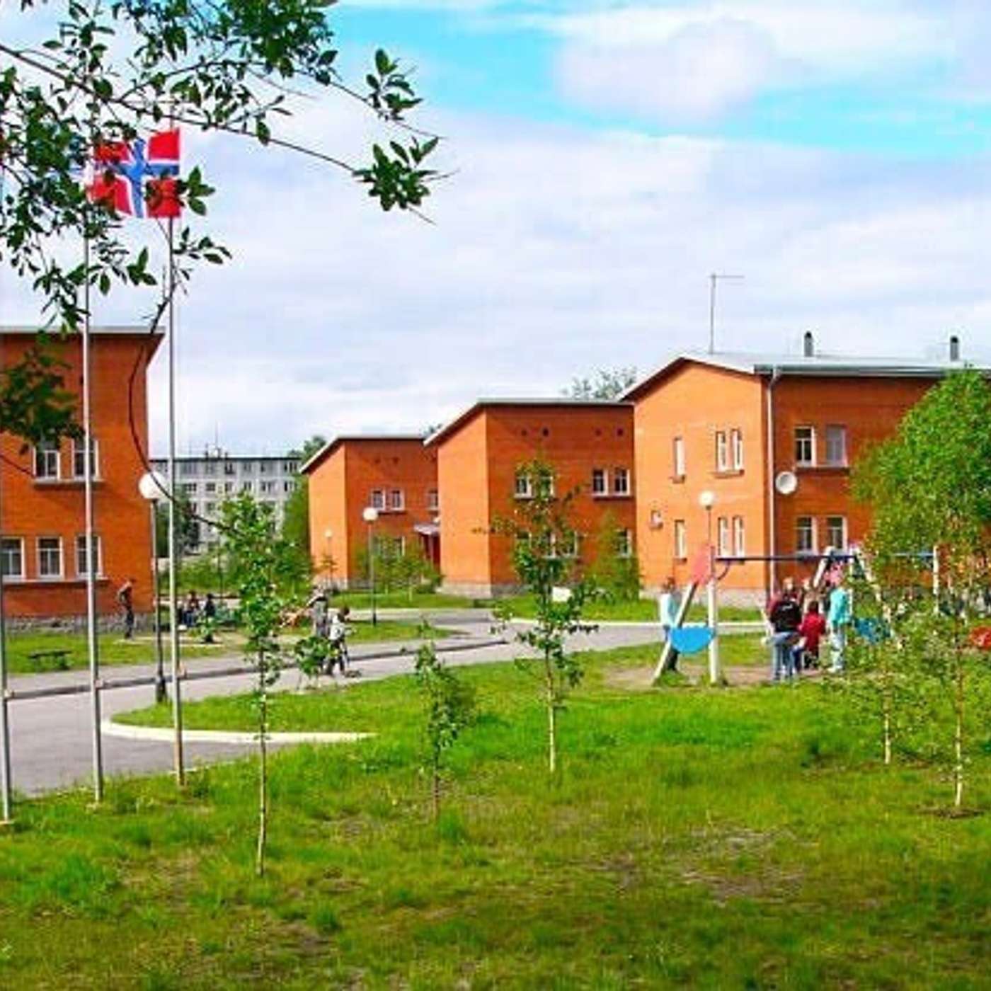 «Детская деревня SOS» в Кандалакше построена на норвежские деньги. Сейчас в ней живут депортированные из Украины дети