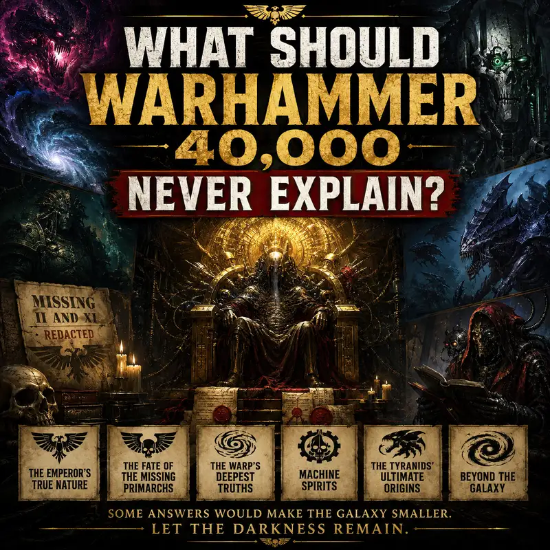 What Should Warhammer 40,000 Never Explain?