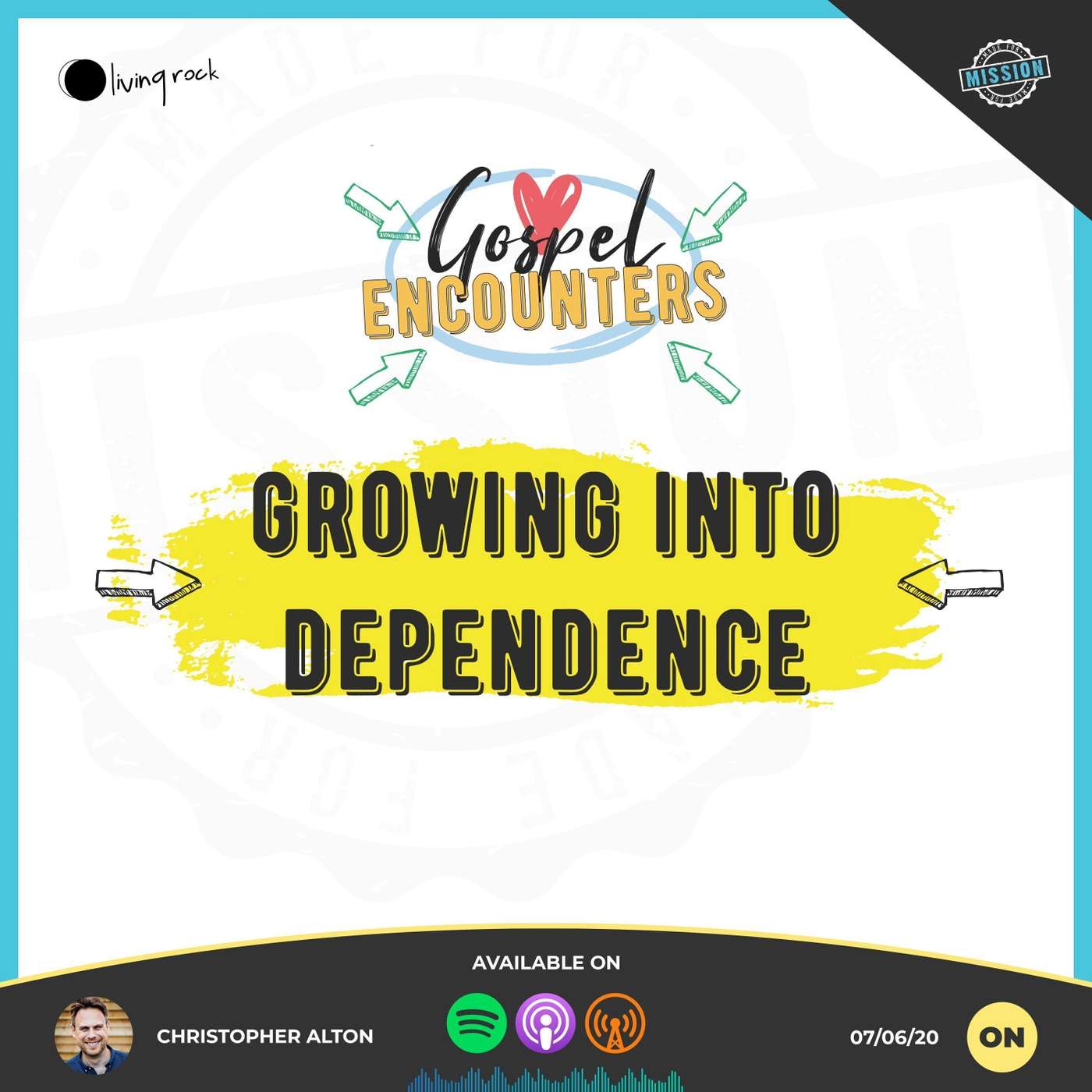 Growing Into Dependence | Christopher Alton | 07/06/20 | Online episode artwork